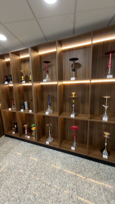 Shishas novas e acessorios