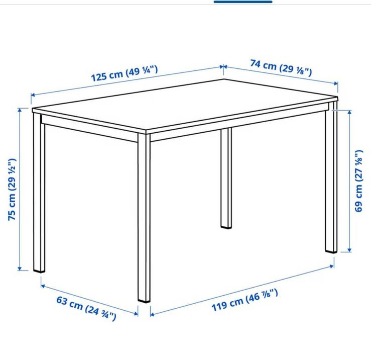 Mesa com cadeira