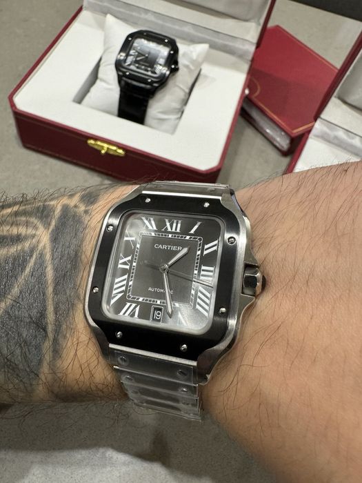 Santos de Cartier Medium Steel (WSSA0029)