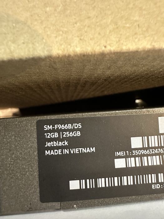 Samsung Galaxy Z Fold 7 SM-F966B/DS 12GB/256GB JET Black