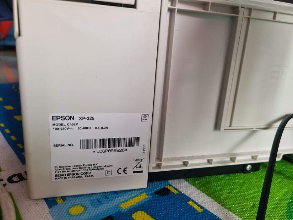 Impressora Wifi Epson XP-325 avariada