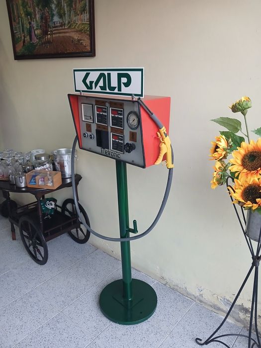 Bomba de gasolina, modelo antigo decoração, classico