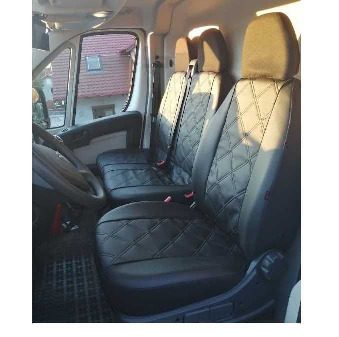 Чехли На Сидіння--на ВСІ Авто 1+2 на БУСИ--ЕкоШкіра-Модель ELIT-ПОЛЬША