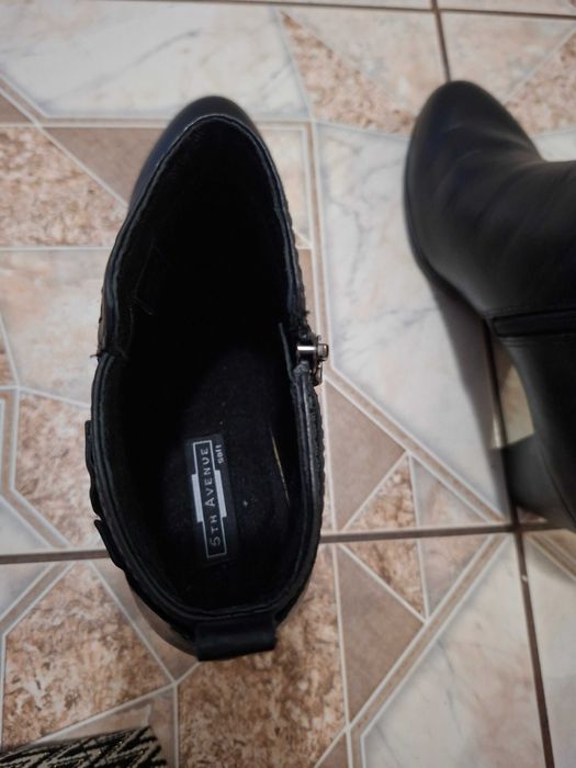 Buty botki ze skóry rozmiar 41