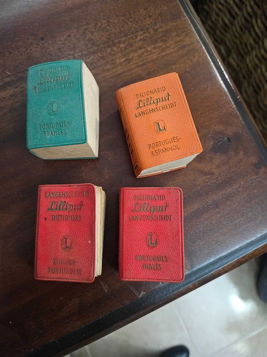 Dicionários antigos 1963