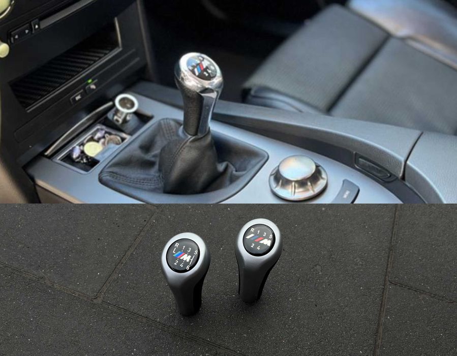 Ручка КПП BMW "M" E30 E32 E34 E36 E39 E46 E60 E38 E90 E60 БМВ серая