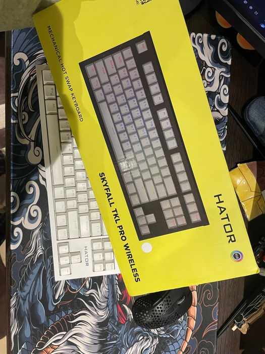 Клавіатура HATOR Skyfall TKL PRO Wireless
