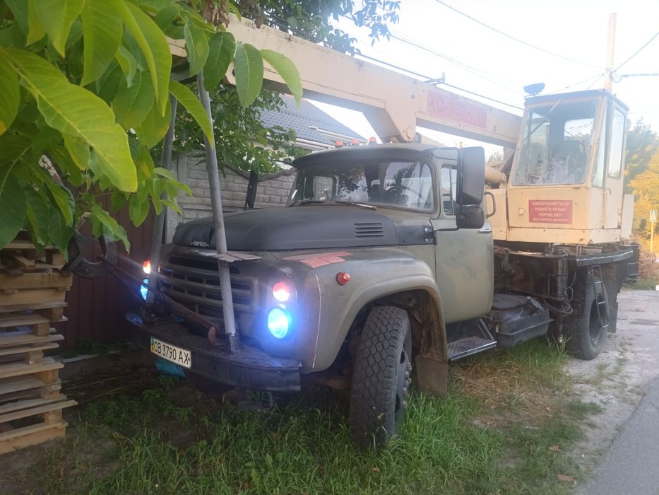 Автокран зил 130