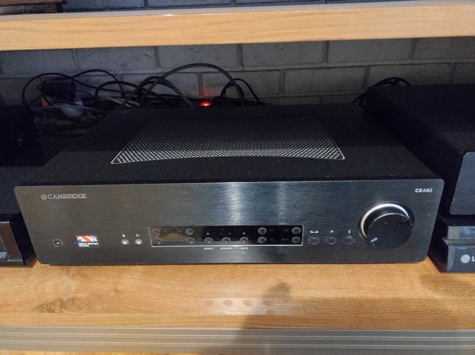 Wzmacniacz Cambridge Audio CXA80 oraz transport CD Cambridge Audio CXC