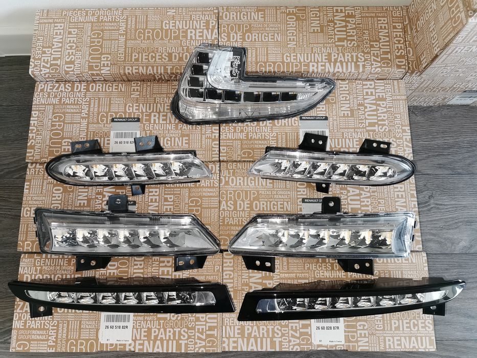 ДХО ЛЕД рено меган сценік megane scenic