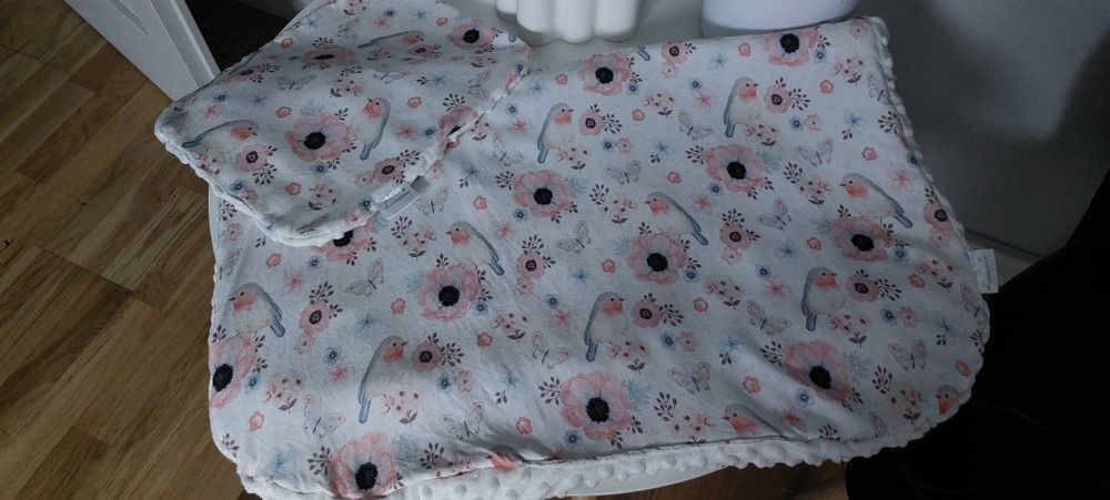 Kolderka I poduszka do wózka lub łóżeczka