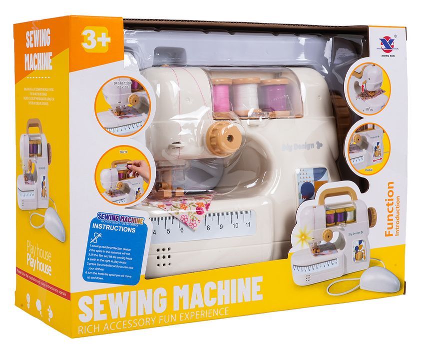 Maszyna Do Szycia + Akcesoria Biała