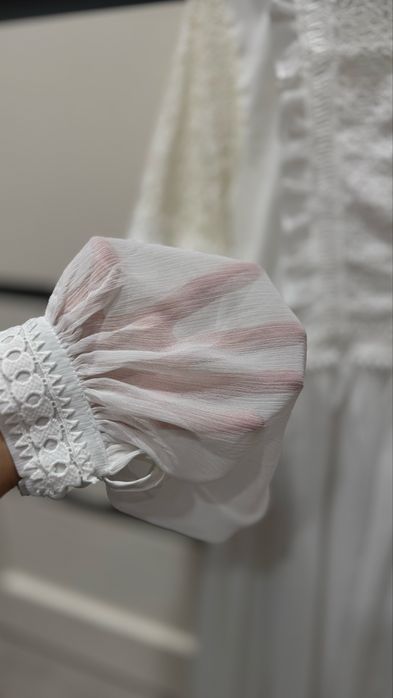 Платье из шифона