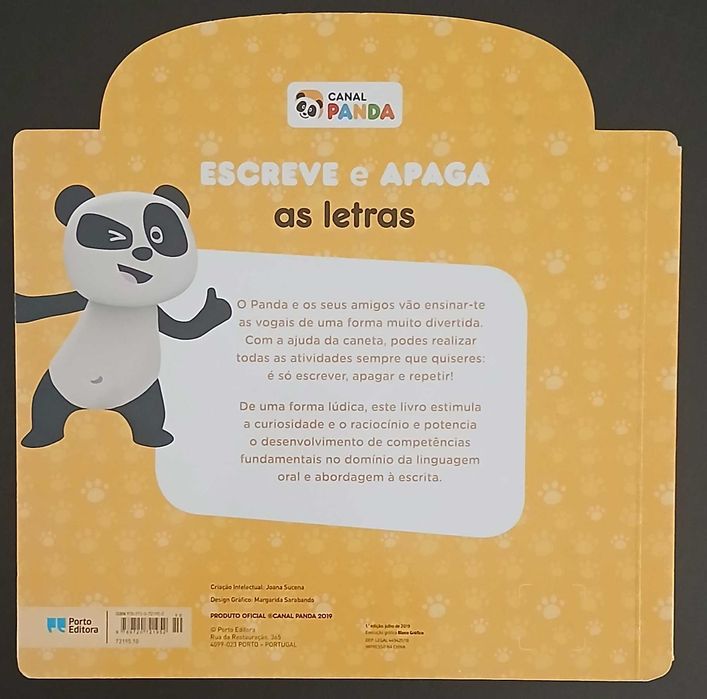 Canal Panda - Write and Erase the Letters (new, still sealed)64738827184387121