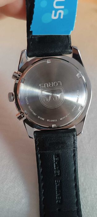 100% NOVO - Relógio Lorus Chronograph 100m (grupo Seiko)