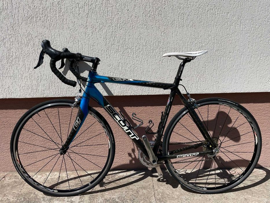 Rower szosowy full carbon Scott CR1, Shimano 105, nowy napęd