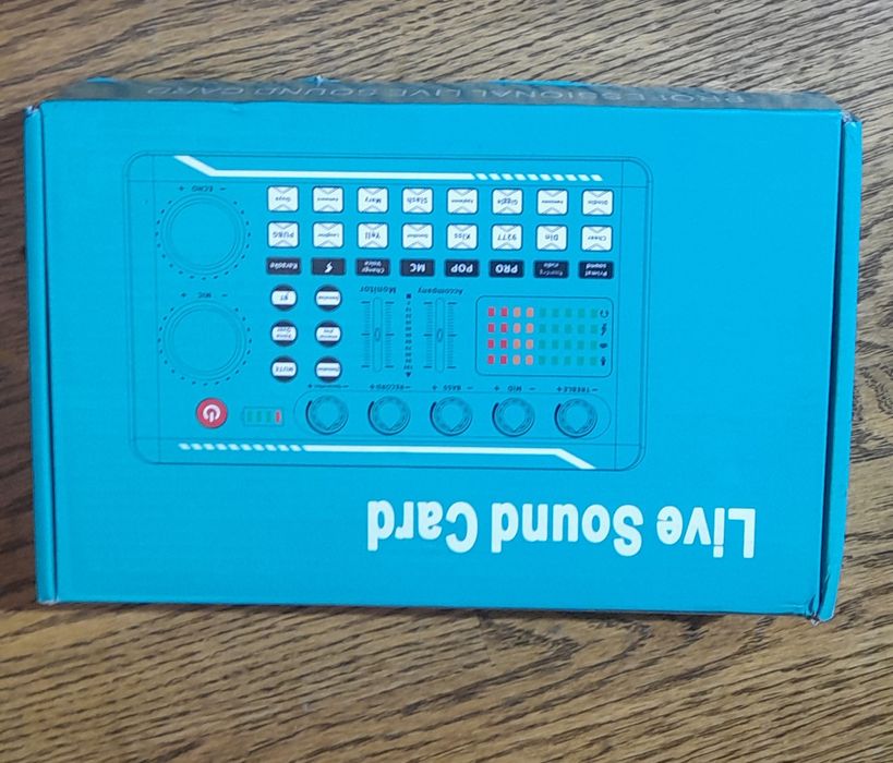 Звукова карта  для блогерів та вокалу