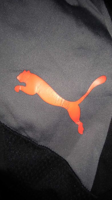 Puma spodnie piłkarskie 38 M sportowe czarne treningowe