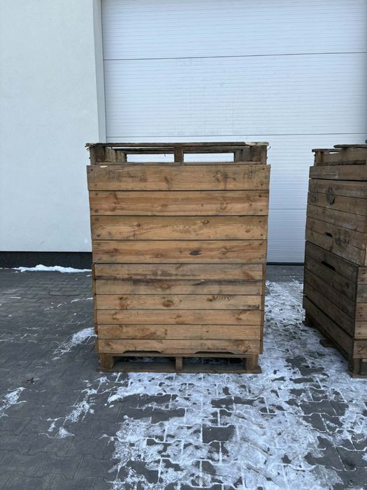 Skrzyniopalety drewniane