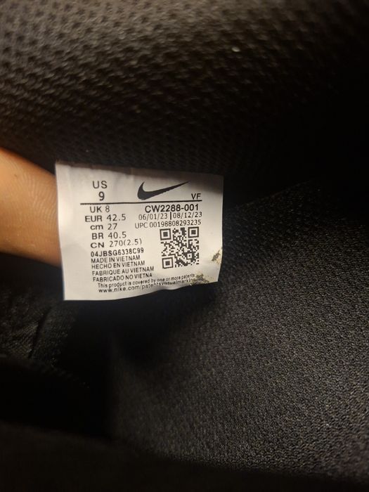 Nike Air Force 1 42.5 czarne