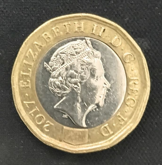 Libra Esterlina One Pound 2017