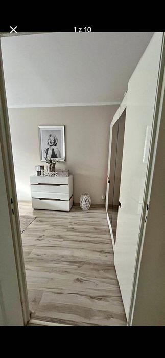 Meble sypialnia - szafa, łóżko, komoda, stoliczek