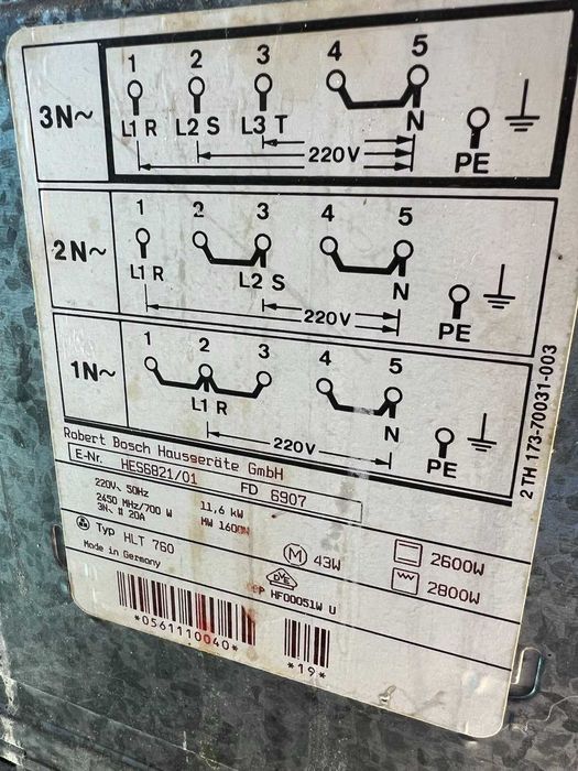Електроплита Bosch