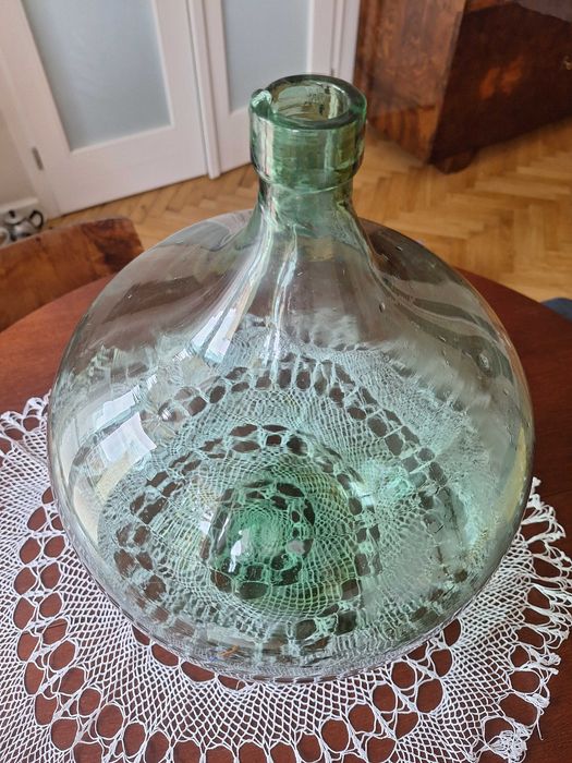 Baniak, balon gąsior szklany, butla na wino, gęsior