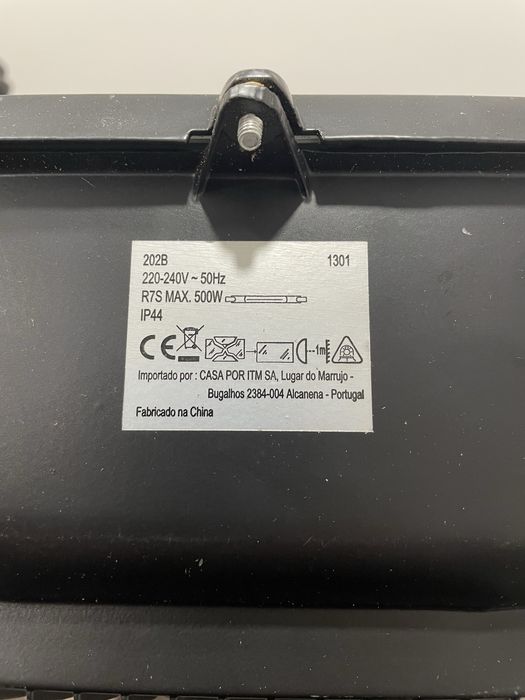 Projector Halogéneo com sensor