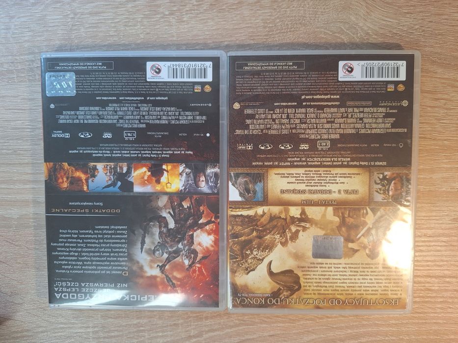 Filmy Starcie i Gniew Tytanów