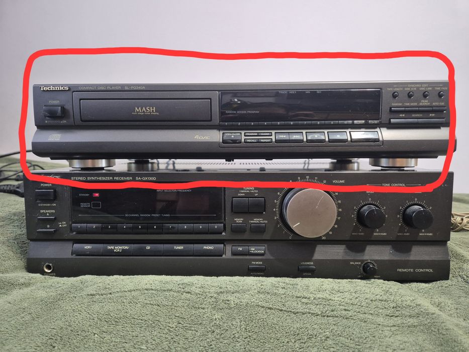 Odtwarzacz CD Technics SL-PG340A