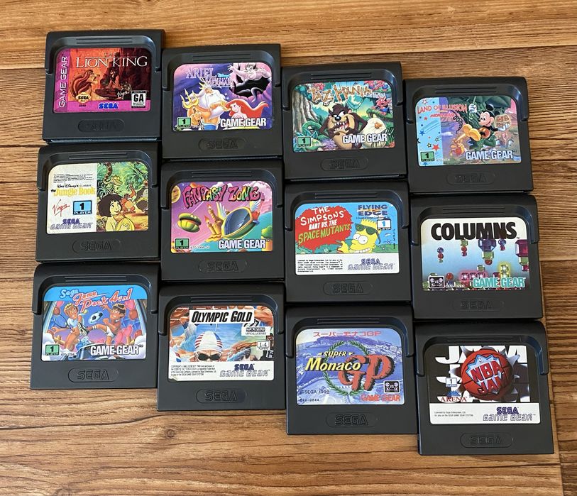 Sega Game Gear, Saturn, Master System, Genesis, MegaDrive