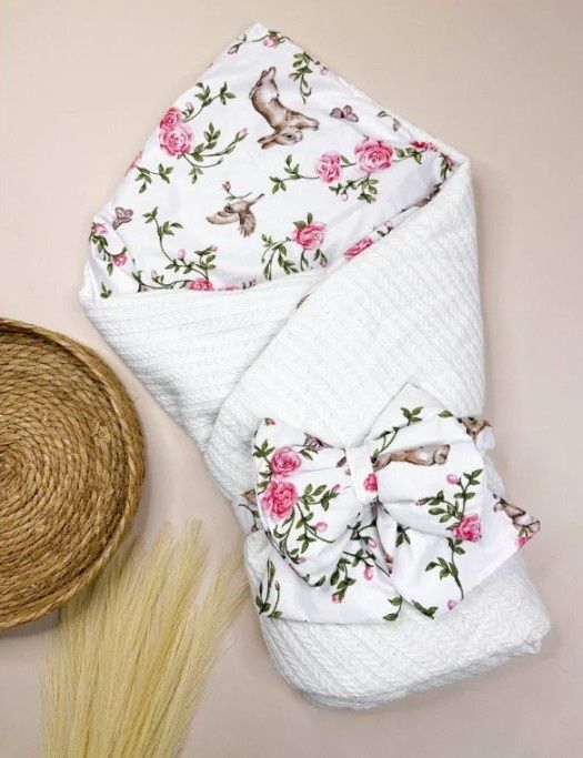 Плед конверт з бантом