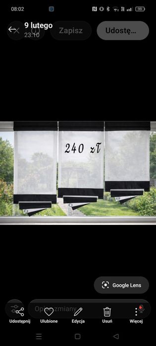 Firany panele ekrany