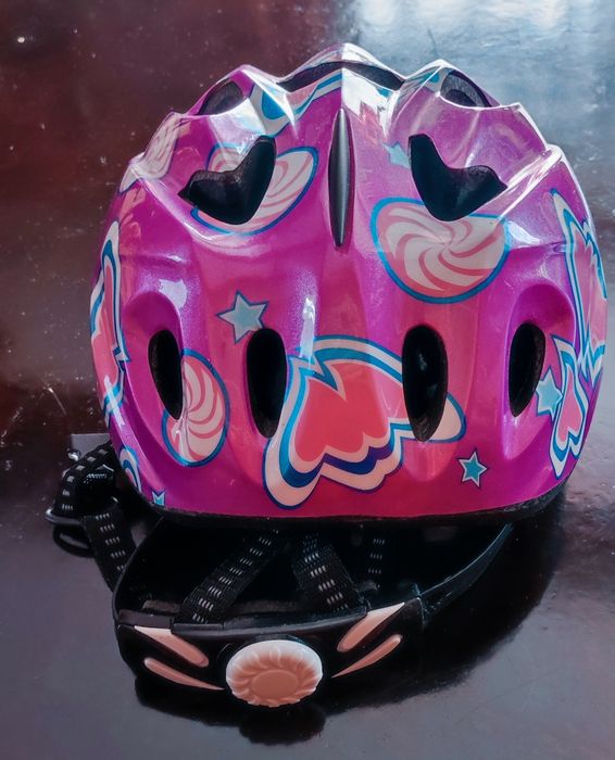 Kask rowerowy AXER BIKE M dla dziewczynki