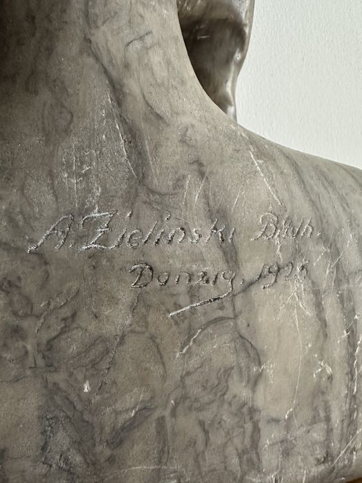 Rzeźba z alabastru  Danzig Gdańsk 1926 r.