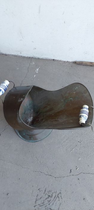 Miedziana.Węglarka pojemnik na drzewo