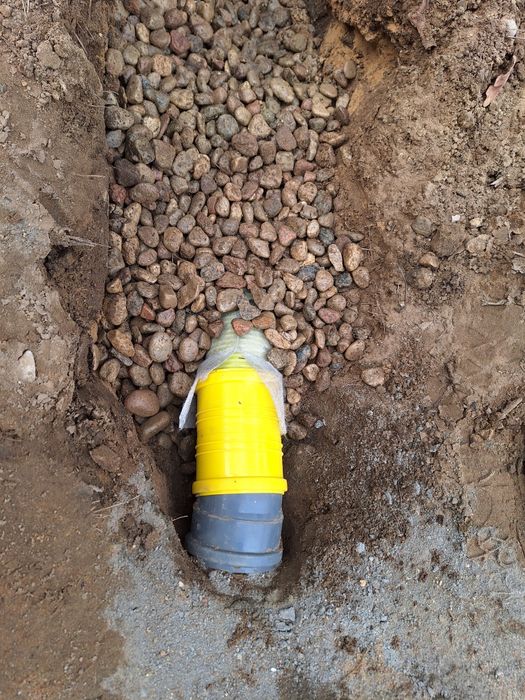 Odwodnienie terenu, drenaże montaż