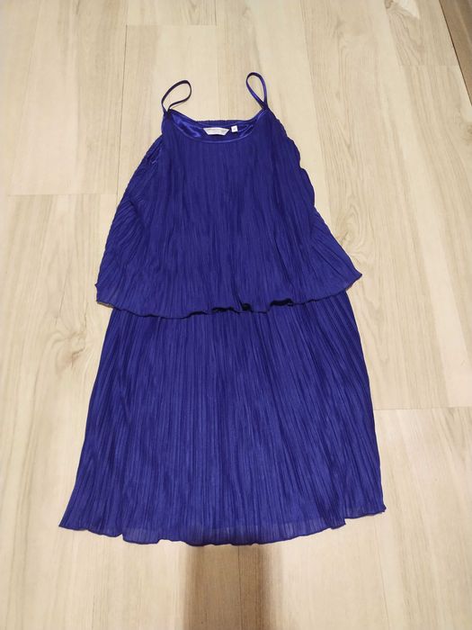 Sukienka granatowa L