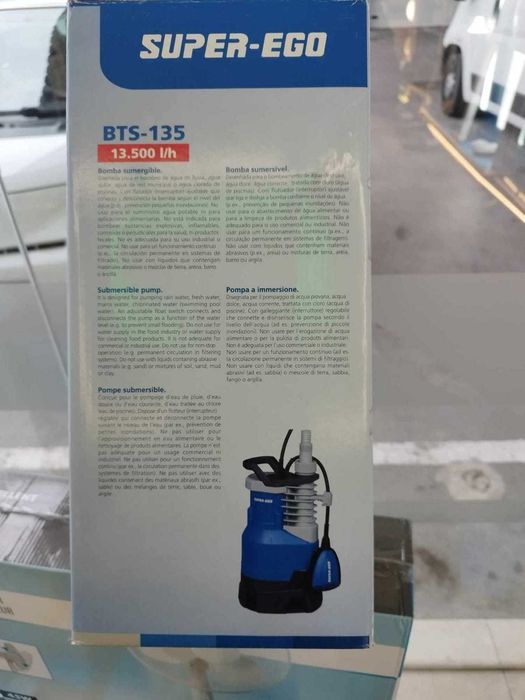 Bomba de água submersível