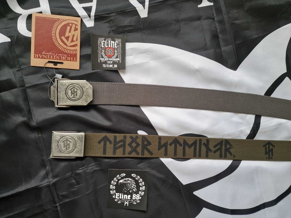 ДВА ПОЯСИ, ремінь Thor Steinar RUNE та NARVIK