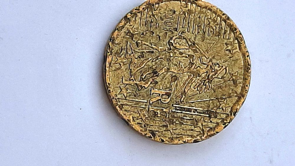 Moedas da França com face nacional "Semeadora"