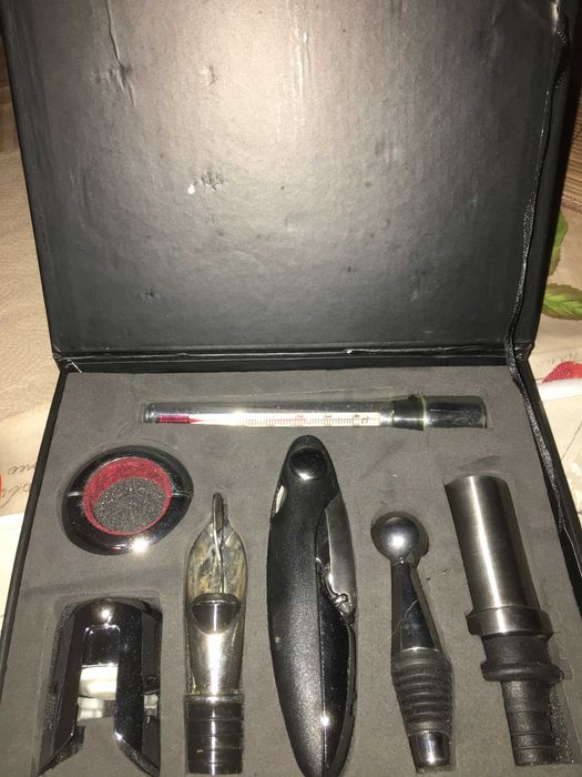 Caixa (kit) enólogo/escanção