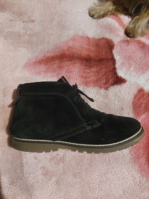 Зимові ботінки натуральний замш 36 розмір