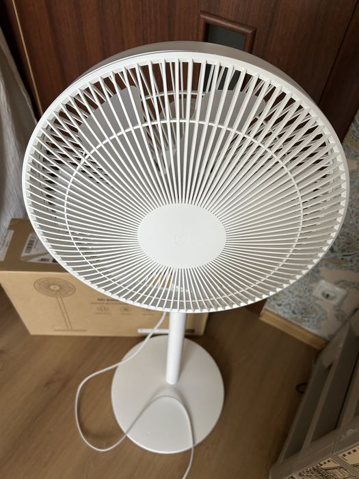 Вентилятор підлоговий Xiaomi Mi Smart Standing Fan 2 Lite, ксяомі вентилятор білий