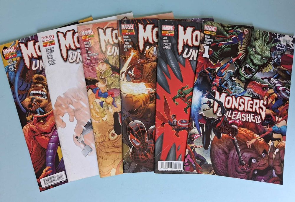 MONSTERS UNLEASHED! # 1-6 Completa Panini Comics (Espanha)