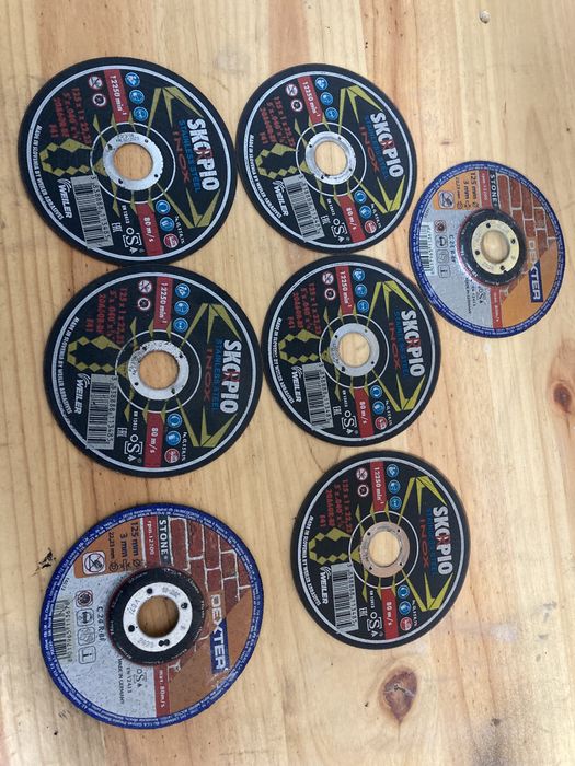 5x - Discos corte 125 mm