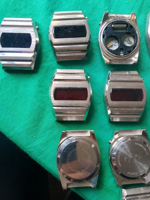 Zegarek LED - koperty Vintage NOS