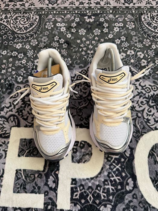 Кросівки Asics Gel-Kayano 14 White Silver Cream | Нові / Оригінал | 43