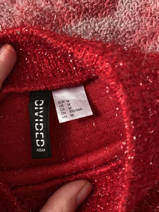 Кофта вкорочена блискуча святкова